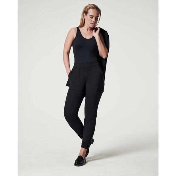 Spanx Perfect Pant Jogger Black Women’s Size Medium - Picture 5 of 13